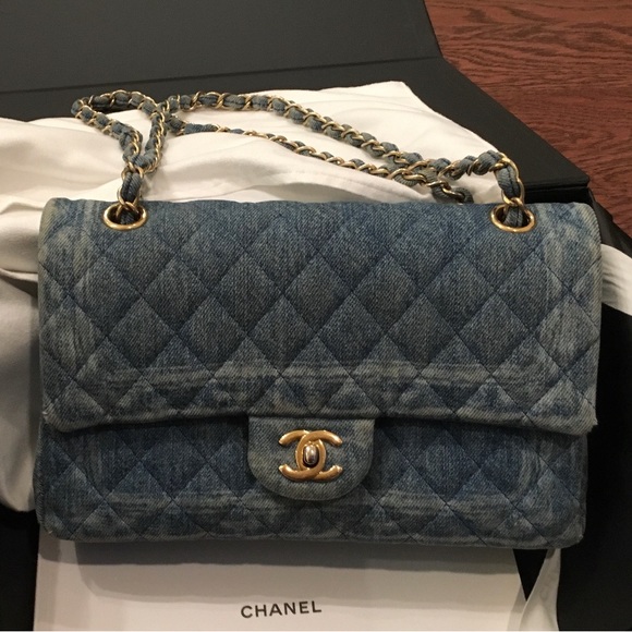Chanel Classic 💙💙 Denim Flap Bag - exclusive collector piece!! ❌SOLD❌ - Picture 2 of 7